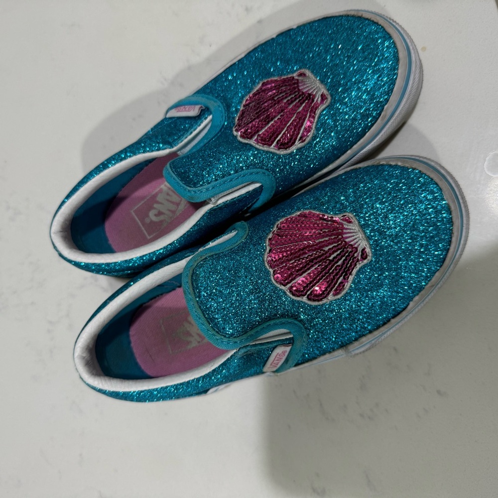 For sale kids mermaid vans shoes